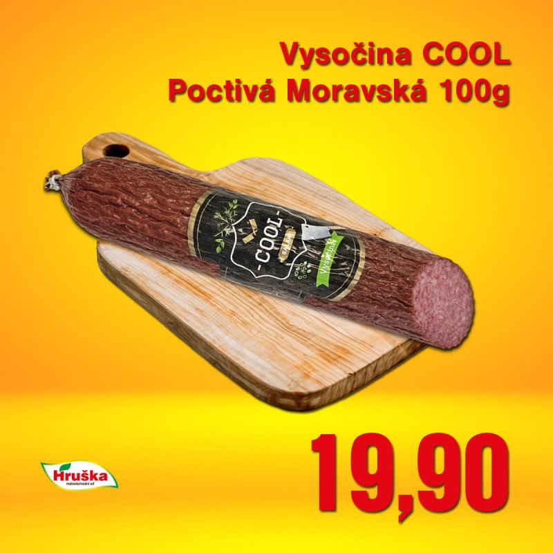 Vysočina COOL Poctivá Moravská 100g