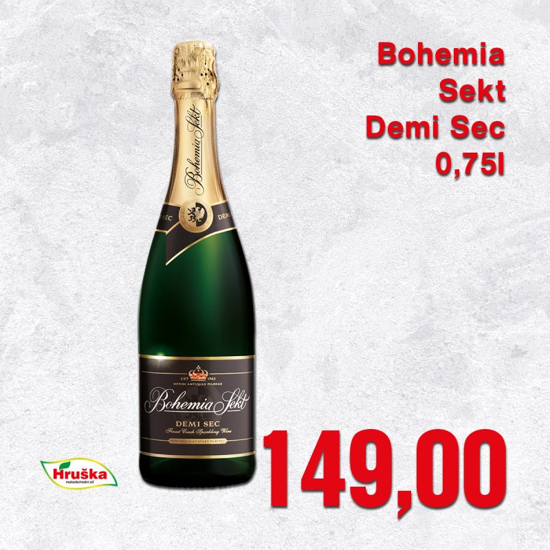 Bohemia Sekt Demi Sec 0,75l