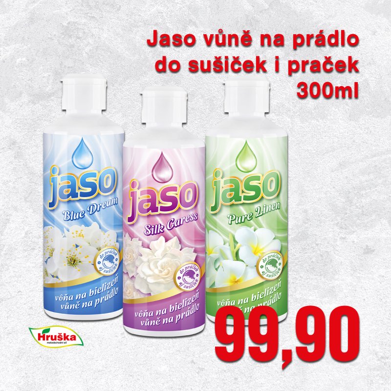 Jaso vůně na prádlo do sušiček i praček 300ml